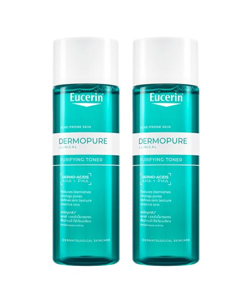 Eucerin [2 шт.] Eucerin Dermopurifier Тоник для контроля жирности кожи 200 мл X2 + Очищающая пенка 50 г Бесплатно NONE