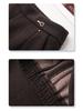 Women’s Khaki Wool Harem Pants 2024: New Cropped Carrot Style for Autumn/Winter