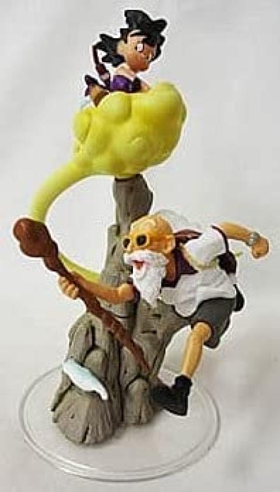 

HG Dragon Ball Z Imagination Figure 8 Master Roshi Goku Single Item Gashapon &