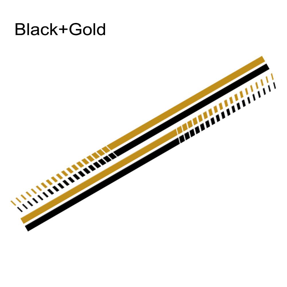 2PCS Car Stickers Car Door Side Vinyl Decals Waterproof PVC Decals Car Body Decoration Stickers Accessories For Volkswagen VW