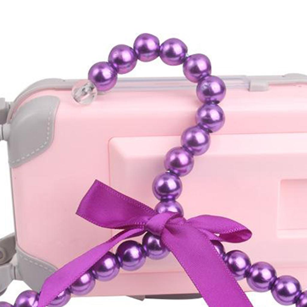 Faux Pearl Bow Clothes Hangers Hook for Children Kids Bowknot