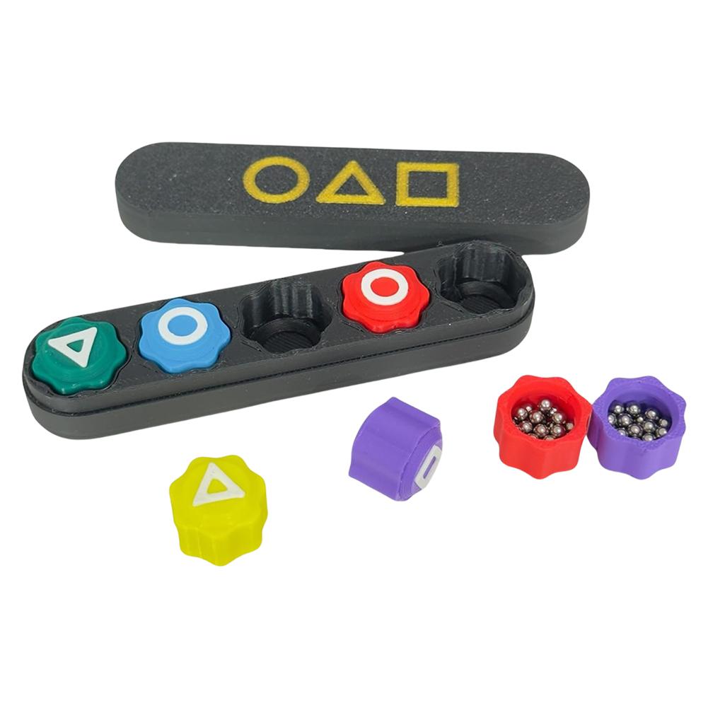 

5/10Pcs Korean Dice Game Gonggi Jack Stone Pebbles Set Multi-Player Weighted Stone Catching Toy with Steel Beads for Kids Adults
