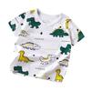 Kids' Cartoon Short Sleeve T-Shirt: Korean Style for Boys and Girls