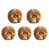 3/5/10PCS Rabbit Fur Ball Cat Toy 8cm Plush Catnip Interactive Chase Ball for Indoor Kitten Exercise Pet Accessories Daily Use
