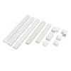 Air Conditioner Decorative PVC Line Set Cover Kit for Mini Split Heat Pump Line Set Cove Kit