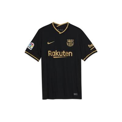 FC Barcelona Away Soccer Jersey 20/21 Season Fan Version Men Tops Black CD4231-011