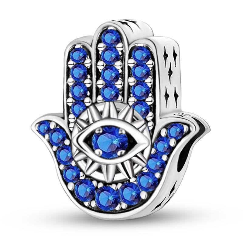 Copper Cross Angel Devil'S Eye Series Charms Beads Fit Diy Bracelet Bangle Making Gift Of High Quality Jewelry