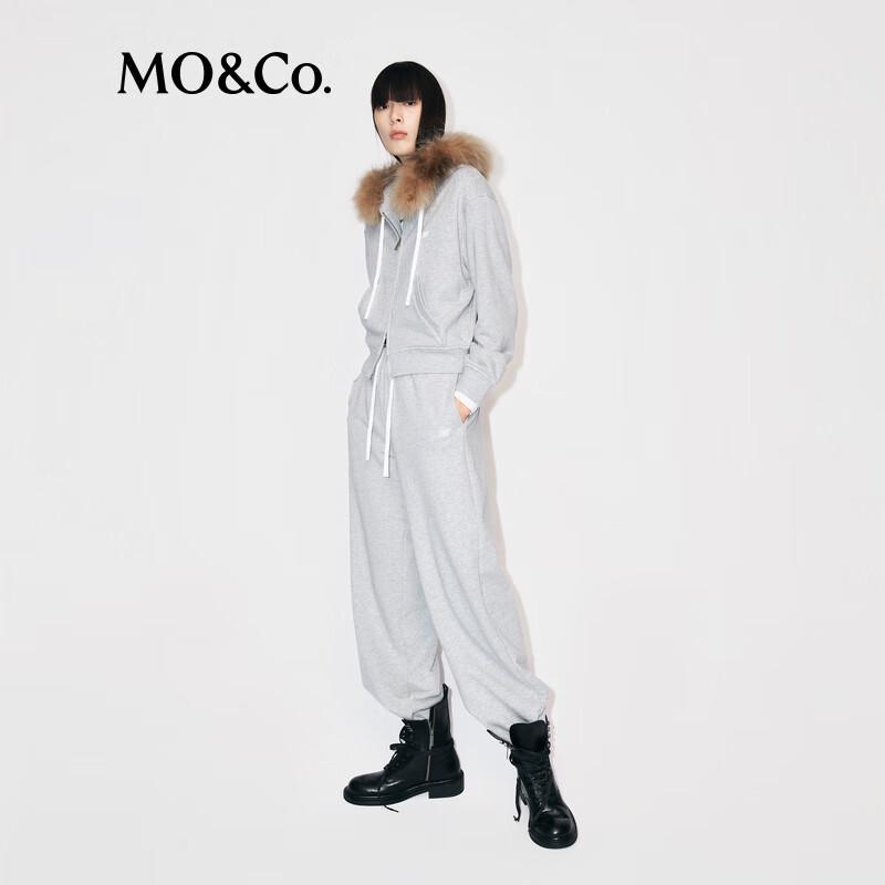 

MO&Co. Women s Loose Fit Hooded Jacket L/170