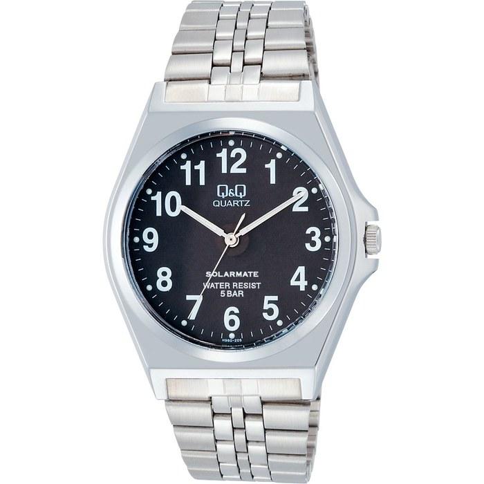 [Citizen Q&Q] Watch Q&Q Solar H980-205 Men s Silver/Black