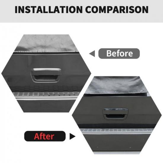 Dekorationsskydd för bakluckans handtag Bezel För Grand Cherokee Durango 14+