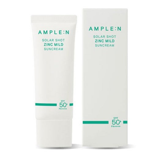 

AMPLE:N Solar Shot Zinc Mild Suncream SPF50+PA++++40ml