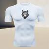 Men's Sports Style Compression T-shirt - High Elasticity, Quick-dry and Breathable, Suitable for Running, Fitness, and Boxing