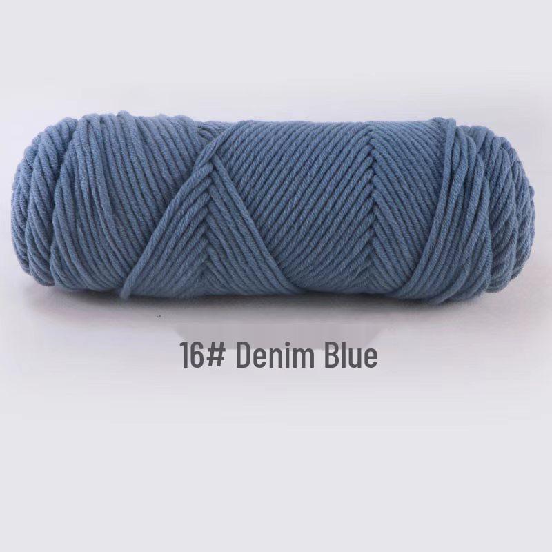 8-Strand Lover's Cotton Knitting Yarn - Thick Wool Milk Cotton for Baby Yarn Knitting, Suitable for All Adults, Free Shipping