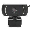 Computer Camera Plug and Play Online Class Live Conference Autofocus Flexible Driver Free 640x480 USB WebcamC200 Black