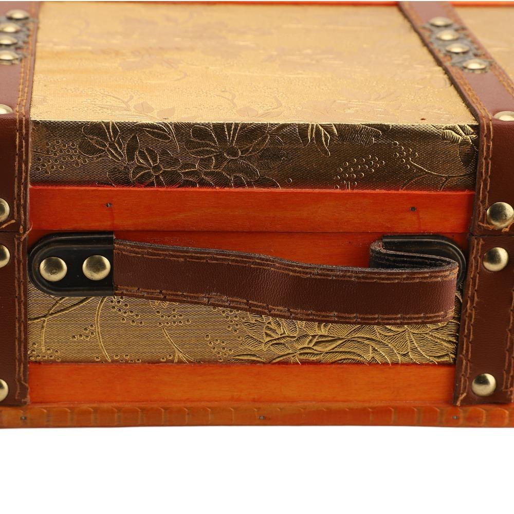 Aluminum Alloy Fittings Vintage Wooden Suitcase Buckle Clasp Antique Storage Chest Item Storage