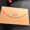 10/50Pcs Project Pocket Document Organizers for Office Folder Booklet Bag Kraft Papers Envelopes with Latches Closure