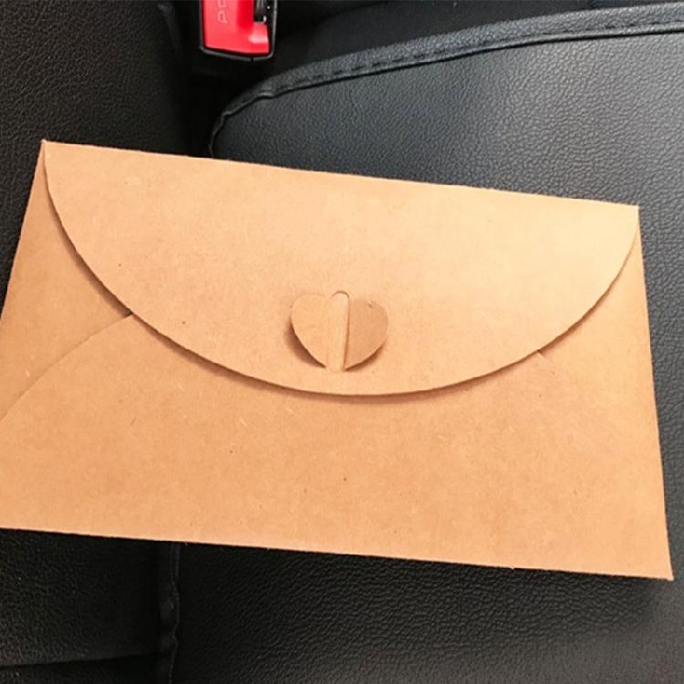 10/50Pcs Project Pocket Document Organizers for Office Folder Booklet Bag Kraft Papers Envelopes with Latches Closure