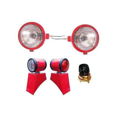 Apsmotiv Tractor Headlights Mudguard Side Light,Switch 12v David Brown 700 800 900 1200 Massey Ferguson 35 35X 65 765 | Case/IH B250 B275 B414 B444