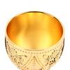 Gold Wine Glass Embossed Chalice Goblet Goblets & Chalices Metal Goblet  For Renaissance Gifts