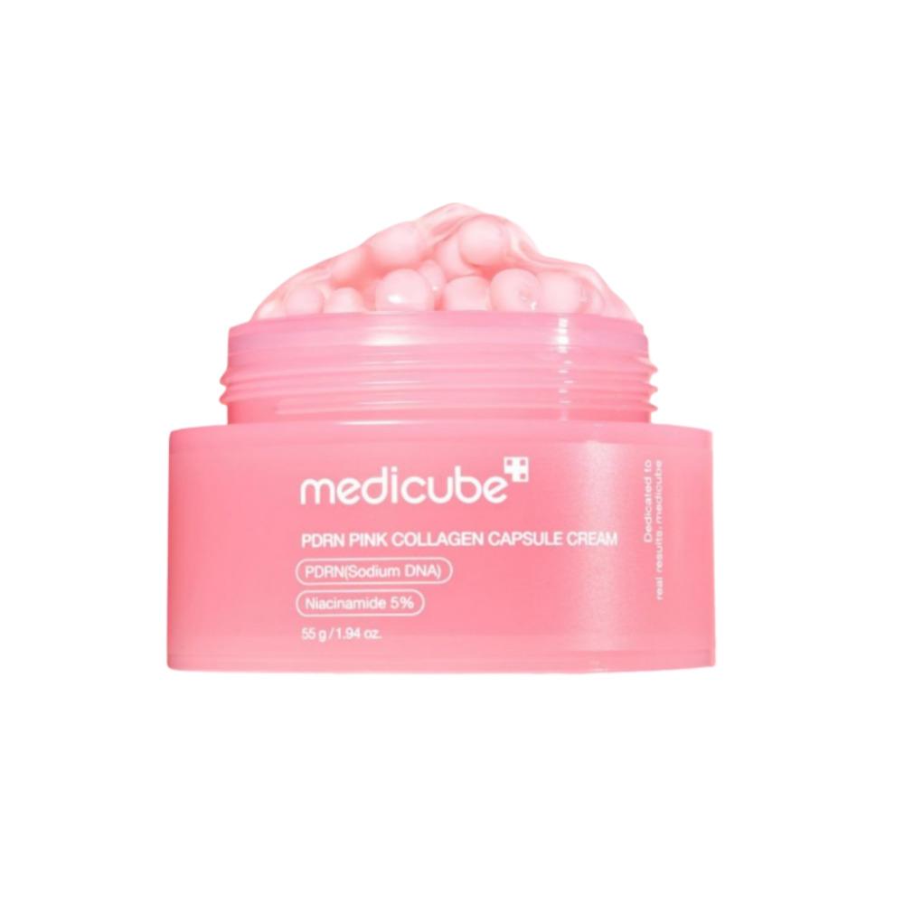 Medicube PDRN Pink Collagen Capsule Cream Skin Firming & Glow Boosting Moisturizer 55g