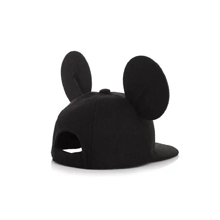 Men's and Women's Fashion Casual Mouse Ears Baseball Cap Adjustable Comfortable Breathable Children's Hip Hop Duck Tongue Cap