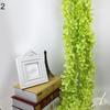 Flor artificial pendurada guirlanda planta floral videira festa de casamento decoração de casa