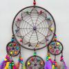 Vintage Blue Feathers Dream Catcher Wall Hanging Bedroom Pendants Home Decorations  Handmade Wind Chimes for Holiday Gifts