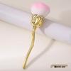 Rose Nail Art Dusting Brush with Soft Bristles - Multiple Colors Available