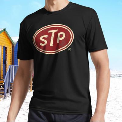 New STP Motor Oil Vintage Classic Active T-Shirt Funny Size S - 5XL