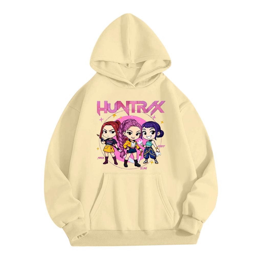 Children's Long-sleeved Loose Pullover Fashionable Hooded Sweatshirt