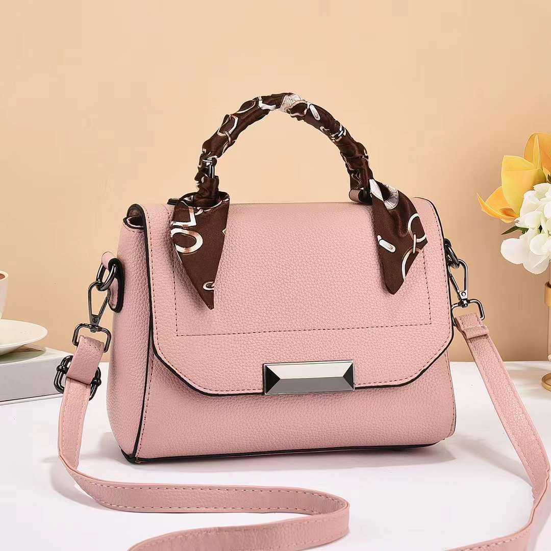 

Новая простая элегантная модная сумка-мессенджер с усовершенствованной текстурой, сумка через плечо, шелковый шарф, маленькая квадратная сумка