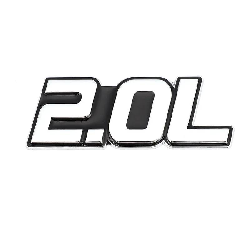 1Pc 2.0L 2.2L 2.4L 2.5L 2.8L Emblem Badge Decal for SUV Car Stickers