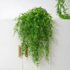 Artificial Hanging Plants Flowers Basket Fake Ivy Leaf Flower Vine Trailing Indoor House Plants Decoration For Home Hotel Park