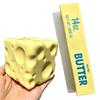 Simulation Big Butter Stick Squishy Fidget Toys Elastic Cube Cheese Stick Funny Squeeze Prank Toy Stress Anxiety Relief Game