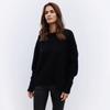 Round Collar Long Sleeve Sweater Women Autumn Winter Simple Solid Colour Knitwear Loose Pullover Sweater Comfortable Undercoat Long Sleeves Sweater