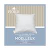 Pillow "Fjord Grand Hotel" with Removable Cover Soft Com'Duv Striped Cotton Satin Lestra - Pillow 65 X 65 Cm