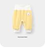 Youqi High Waist Belly Protection Children's Leggings - Open Crotch, Autumn/Spring Pants for Boys and Girls