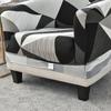 Elastic Club Chair Covers For Armchairs Stretch Sofa Slipcovers Removable Sofa Couch Cover For Bar Counter Living Room Reception