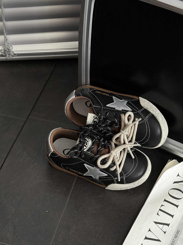 XSHX Dirty Star Board Shoes Star Star Same Wenzhou Classmate Autumn Velcro Design Sports Thin Bottom American Sports