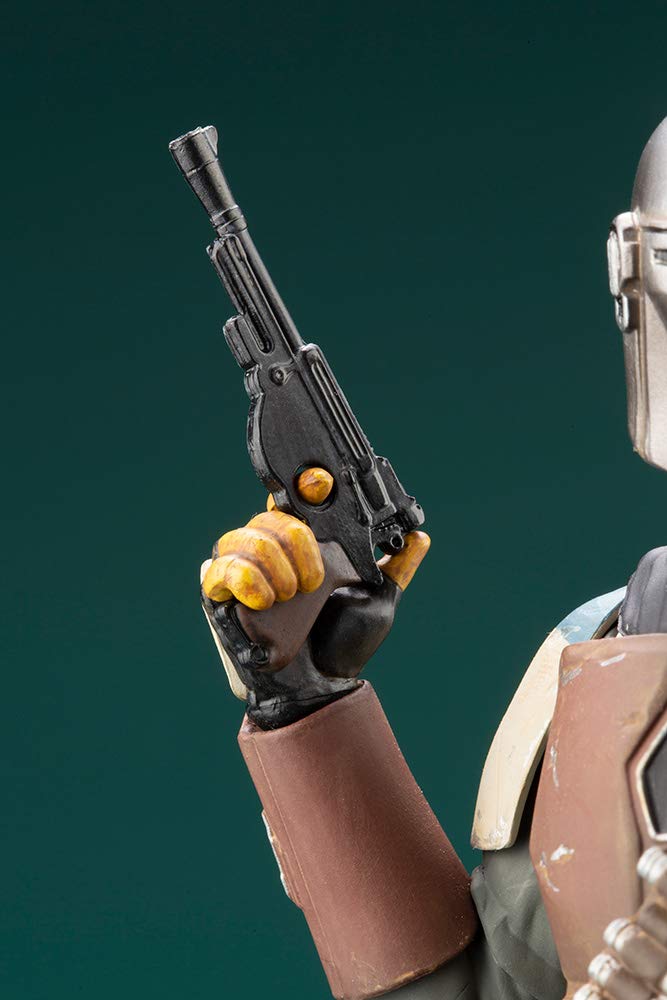 STAR WARS Mandalorian Scale PVC Painted Simple Assembly Figure ARTFX+ 1/10