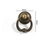Heavy Duty Retro Drawer Ring Pulls Zinc Alloy Multiple Vintage Styles for Bathroom Wardrobe Cabinet Home Decor