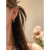 Minimalist Ins Style Geometric Hoop Earrings Fashion Jewelry For Women