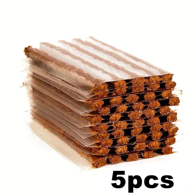 100pcs Car Tire Repair Strip Motorcycle Tubeless Tyre Wheels Puncture Plug Seal Tape Repair Tools Car Vacuum Tire Rubber Strip