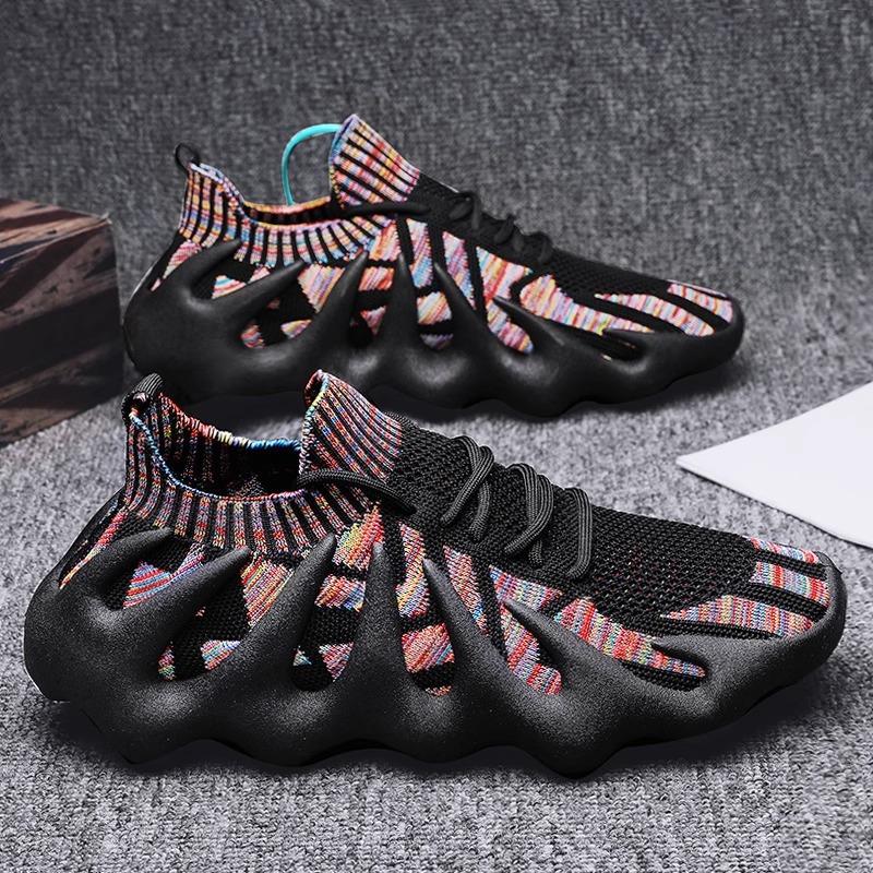 Mesh Octopus Fitness Shock-absorbing Coconut Shoes Women's Casual Sports Shoes Versatile Mesh Shoes Summer Breathable Soft-soled Men's Shoes