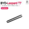 For BYD 2025-26 Formula Leopard Titanium 7 Side Step Foot Pedal Stainless Steel Door Sill Strip Trim Car Style Accessories