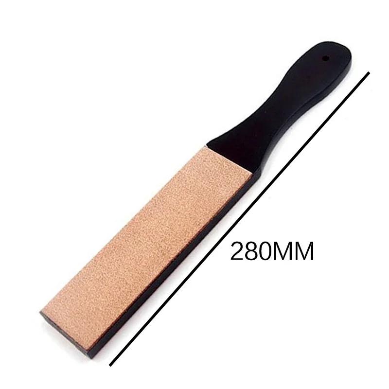 Leather Honing Rod Professional Knife Sharpener Polishing Paste Grinding Sharpening Wax Kitchen Knife Sharpening Tool Set