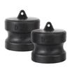 2" Cam-Lock Adapters 1/2" 1" 1.5" 2" Pipe S60 Coarse Thread IBC Tank Quick Couplings Water Tank Joints Garden Cam Groove Fitting