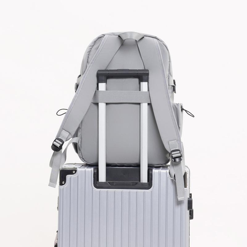 School Bag, Backpack, Men's Double Shoulder Bag, Large Capacity, Casual Trendy Sports Computer, Men's Middle School, High School, 