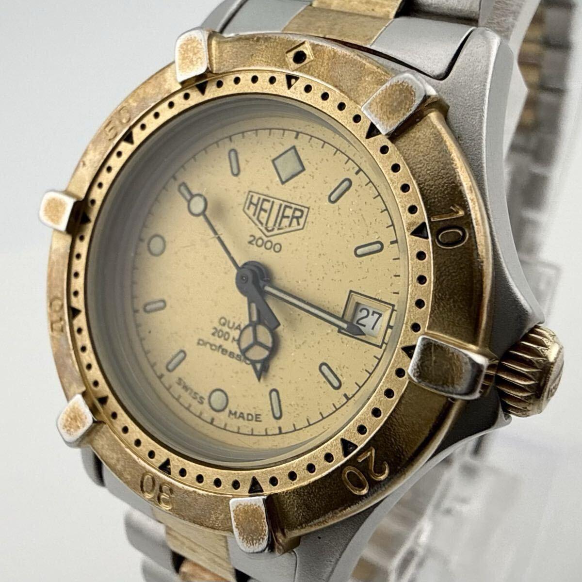 Used TAG HEUER 964.008 TAG Heuer Professional Ladies Watch Quartz Working item Battery replaced [T47]