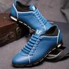 Stylish Casual Fashion Big Size Shoes For Versatile Breathable Leather Leisure Men Sneakers